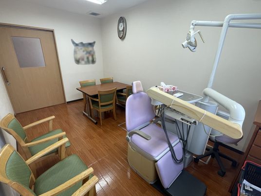 診療機器が備わる部屋