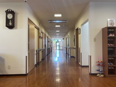 清潔感のある廊下