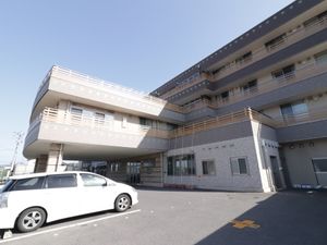 多階層のモダン建築