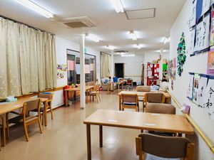 広々とした共有スペース