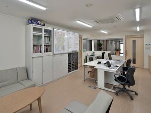 清潔な休憩室