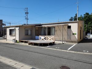 平屋の外観  