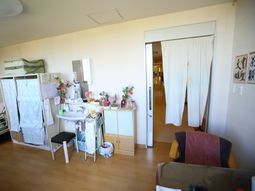 快適な居室の一角