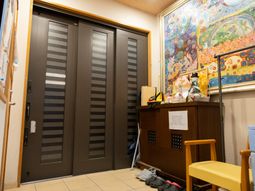 エレベーター付近の様子