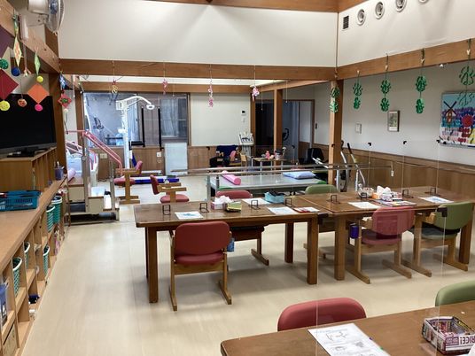 広々とした共有スペース