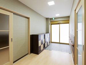 清潔感のある廊下