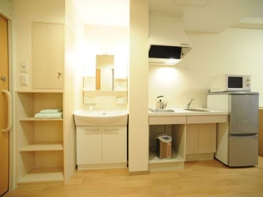 清潔な洋室キッチン