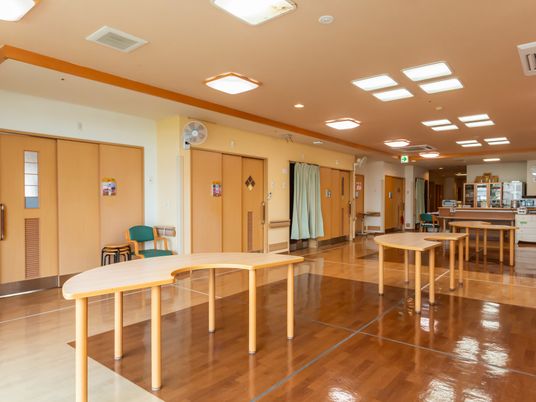 広々とした共有スペース