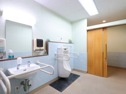 バリアフリーなトイレ