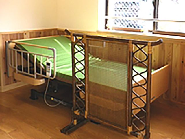 自然光の入る居室