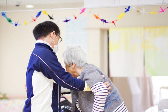 自然光が差し込む場  