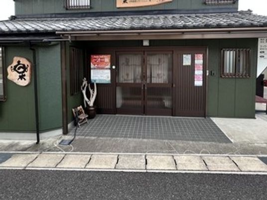 和風の建物の入口  