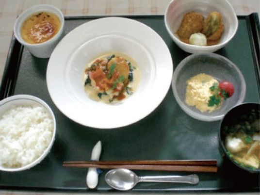 栄養バランスの取れた食事