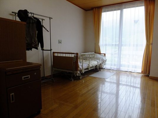 自然光が入る居室