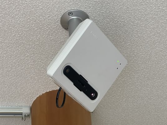 安全を見守るカメラ