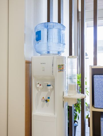 給水器のある共用スペース