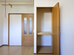 清潔な居室の一角