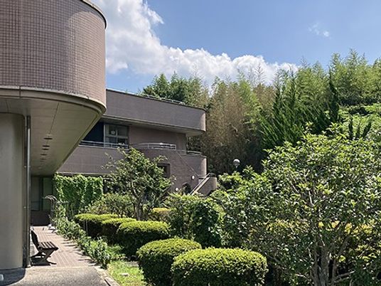 緑あふれる中庭  