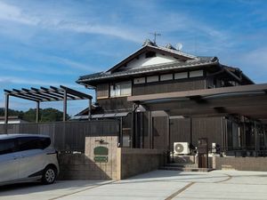 和風の外観  