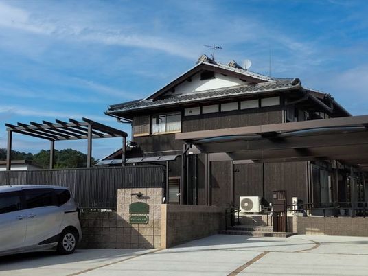 和風の外観  