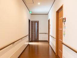 清潔感のある廊下