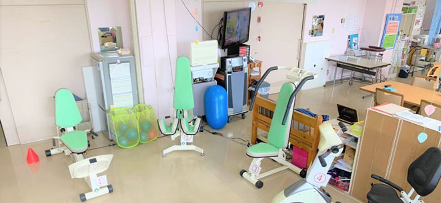 各種機器が揃った訓練室