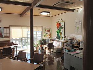 明るい共有空間  