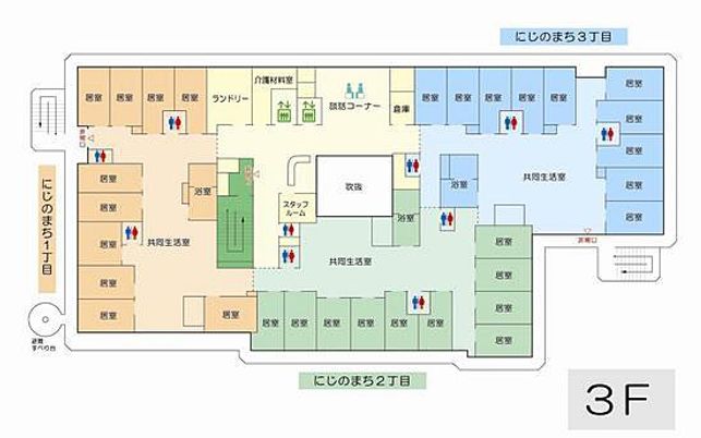 階の見取り図