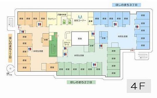 施設の見取り図