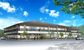 甲賀荘短期入所生活介護事業所の外観