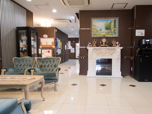 応接スペースのロビー