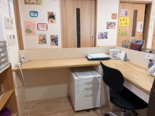 受付スペースの様子