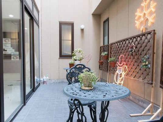 快適な中庭スペース