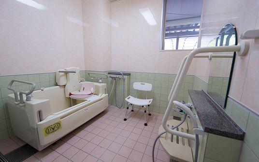 設備が充実した浴室