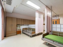車椅子対応の居室