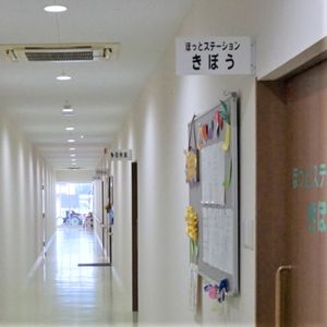 長い廊下の一角