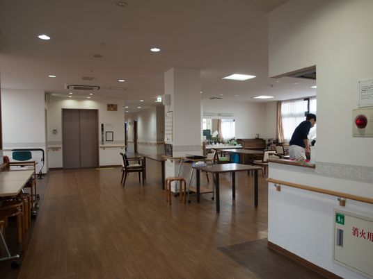 広々とした共用スペース