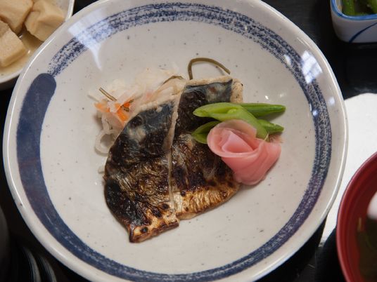 調理された魚の料理
