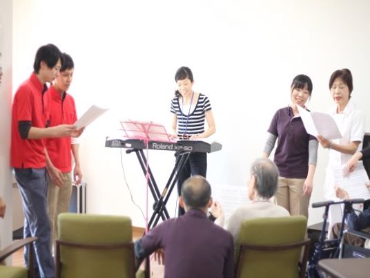 音楽演奏のある空間