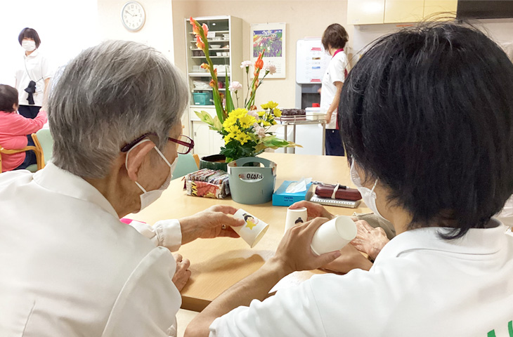 老人保健施設 白寿の外観