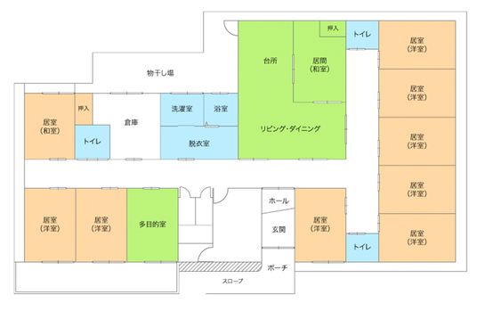 明るい間取り図