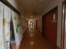 落ち着いた通路
