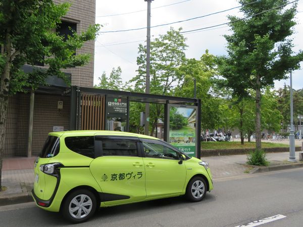 緑豊かなエントランス