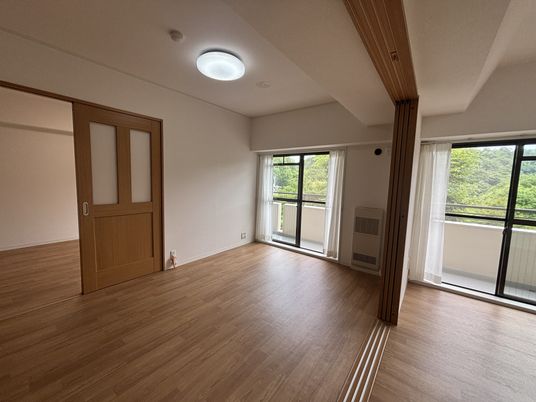 自然光豊かな居室