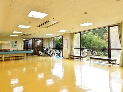 広々としたリハビリ室