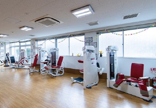 広々とした機能訓練室