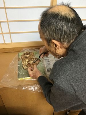 趣味活動支援の場面