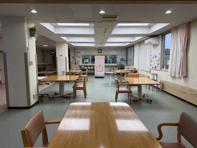 自然光が入る食堂 食堂 自然光あふれる明るい空間で、快適に食事を楽しみやすい環境です。