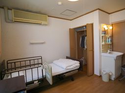 清潔な居室の一角