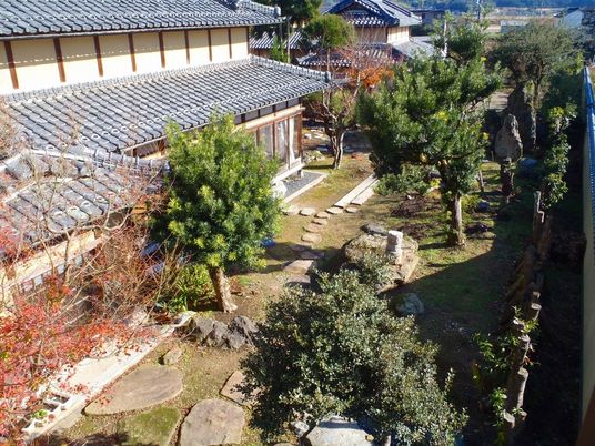 和風の庭  